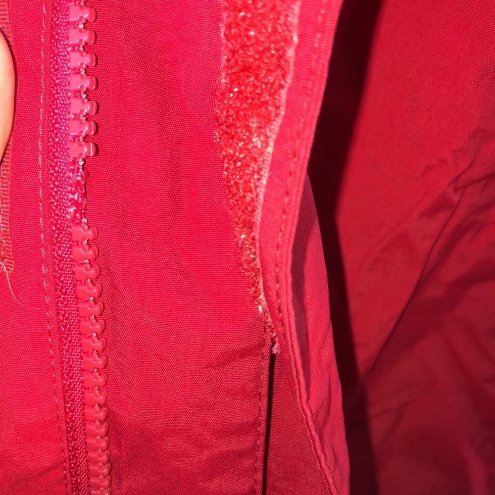 The north face men’s red jacket size large rain jacket outdoors hiking coat​ - Picture 8 of 9
